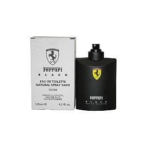 Caixa Tester Ferrari Black Eau De Toilette - Perfume Masculino 125ml