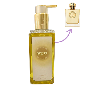 Óleo Corporal Secret 250ml (Ref. Olfativa: Burberry Goddess)