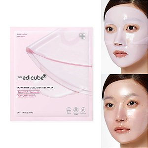 Mascara Facial PDRN Pink Collagen Gel Mask Medicube 28g