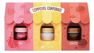Kit 3 Mini Compotas Corporais L'Occitane Au Bresil