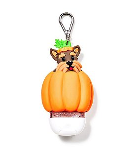 Chaveiro Porta Álcool em Gel Bath & Body Works Yorkshire Pumpkin