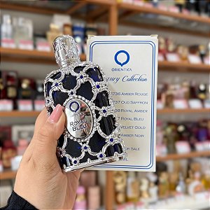 Caixa Tester Royal Bleu Orientica Eau de Parfum - Perfume Árabe Masculino 80ml
