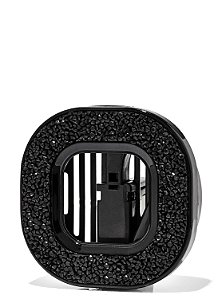 Suporte Aromatizador de Carro Glitter Preto Bath & Body Works