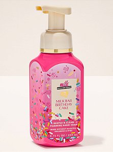 Sabonete Espuma Milk Bar Birthday Cake Bath & Body Works 259ml