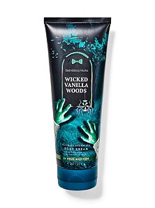 Body Cream Hidratante Corporal Wicked Vanilla Woods Bath & Body Works 226g