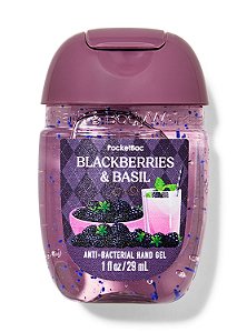 Álcool Em Gel Bath & Body Works Blackberries & Basil 29ml