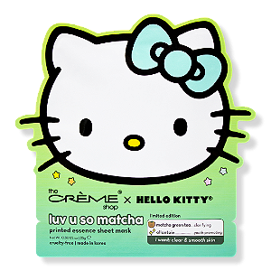 Mascara Facial Luv U So Matcha Hello Kitty The Crème Shop