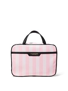 Necessaire Frasqueira Victoria's Secret Rosa Listrado