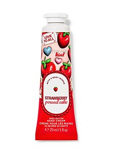 Hidratante para Mãos Strawberry Pound Cake Bath & Body Works 29ml