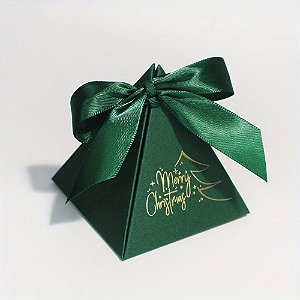 Embalagem Presenteável de Natal Verde