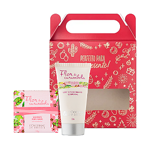 Presente Natal Flor de Carambola L'occitane Au Bresil: Leite Corporal + Sabonete + Caixa Presenteável