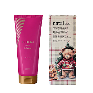 Presente Natal: Hidratante Corporal Diva Fabulosa 200ml + Caixa Presenteável