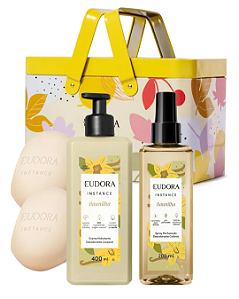 Cestinho Natal Instance Baunilha (3 itens)