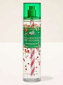 Body Splash Cinnamon Sugar Pretzel Cookie Body & Hair Mist Bath & Body Works 236ml - Edição Limitada