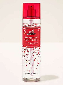 Body Splash Peppermint Bark Truffle Body & Hair Mist Bath & Body Works 236ml - Edição Limitada
