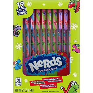 Balas Nerds Tangy Candy Canes