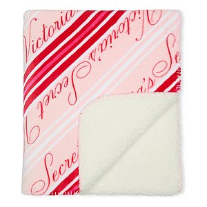 Manta Cozy Plush Dupla Face Original Victoria Secret's