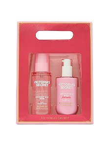 Kit Victoria's Secret Coconut Milk Rose 2 Itens: Body Mist 88ml + Loção Corporal 88ml