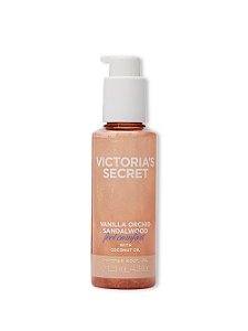 Body Oil Óleo Corporal Vanilla Orchid Sandalwood Shimmer Victoria's Secret 128ml