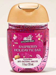 Álcool Em Gel Bath & Body Works Raspberry Holiday Pie Bar 29ml