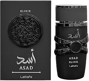 Asad Elixir Lattafa Eau de Parfum - Perfume Árabe Masculino 100ml