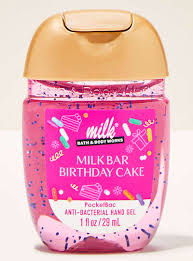 Álcool Em Gel Bath & Body Works Milk Bar Birthday Cake 29ml