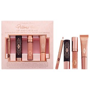 Kit Pillow Talk Iconic Lip and Cheek Secrets Edição Limitada Charlotte Tilbury 4 itens