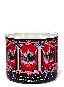 Vela Perfumada Grande Três Pavios Vampire Blood Bath & Body Works