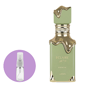 Fracionado Eclaire Pistache Lattafa Eau de Parfum - Perfume Árabe Feminino 5ml