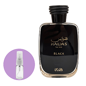 Fracionado Hawas Black Rasasi Eau De Parfum - Perfume Árabe Masculino 5ml