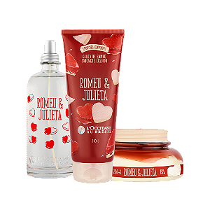 Kit Romeu e Julieta L'Occitane Completo (3 itens)