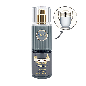 Body Splash Winner Masculino Brand Collection 116 250ml (Ref. Olfativa Invictus)