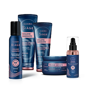 Combo Siàge Volume Imediato (5 itens)