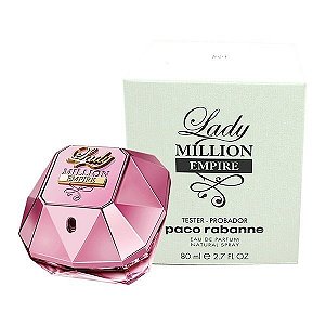 Caixa Tester Lady Million Empire Eau de Parfum Paco Rabanne - Perfume Feminino Original 80ml
