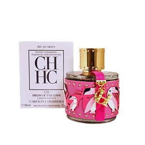 Caixa Tester Eau de Parfum CH Birds of Paradise 100ml - Perfume Feminino Original