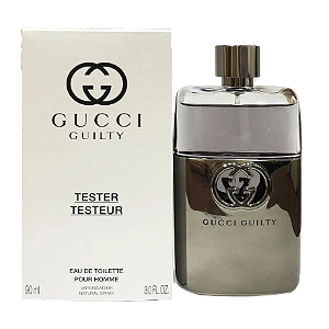 Caixa Tester Gucci Guilty Eau de Toilette - Perfume Masculino 90ml