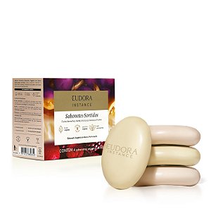 Sabonete Vegetal em Barra Perfumado Instance Sortidos 4x80g
