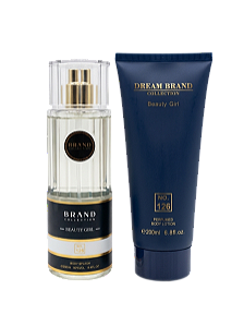 Kit Beauty Girl 126 Brand Collection: Body Splash 250ml + Hidratante 200ml