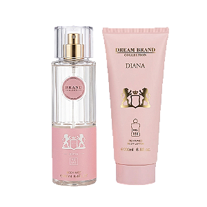 Kit Diana 151 Brand Collection: Body Splash 250ml + Hidratante 200ml