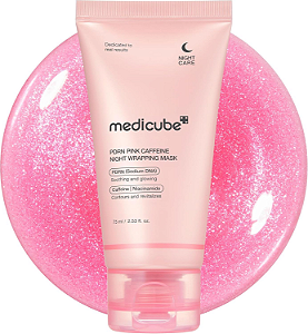PDRN Pink Caffeine Night Wrapping Mask Medicube 75ml