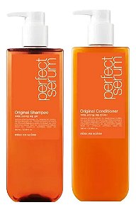 Kit Perfect Serum Original Mise en Scène: Shampoo 530ml + Condicionador 530ml