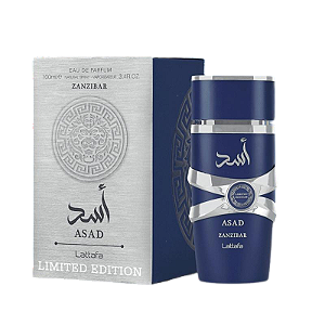 Asad Zanzibar Limited Edition Lattafa Eau de Parfum - Perfume Árabe Masculino 100ml