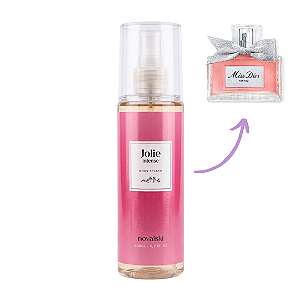 Body Splash Jolie Intense Novalski 200ml (Ref.Olfativa Miss Dior Parfum)