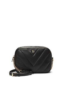 Bolsa Victoria’s Secret Medium Crossbody Camera Preta
