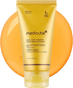 Máscara Facial Kojic Acid Turmeric Night Wrapping Medicube 75ml