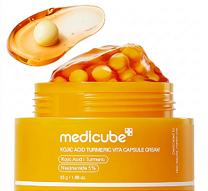 Kojic Acid Turmeric Vita C Capsule Cream Medicube 55g