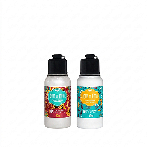 Kit Água de Coco Mini L'Occitane Au Bresil: Loção Corporal 30ml + Sabonete Líquido 30ml