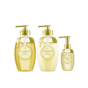 Kit &Honey Pixie Moist Silky: Shampoo 440ml + Tratamento 440g + Hair Oil 100ml