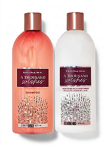 Combo A Thousand Wishes Bath & Body Works: Shampoo 473ml + Condicionador 473ml
