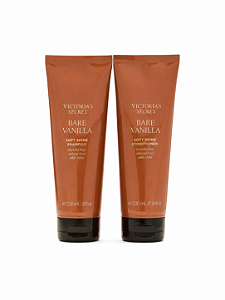 Kit Bare Vanilla Victoria's Secret: Shampoo 236ml + Condicionador 230ml